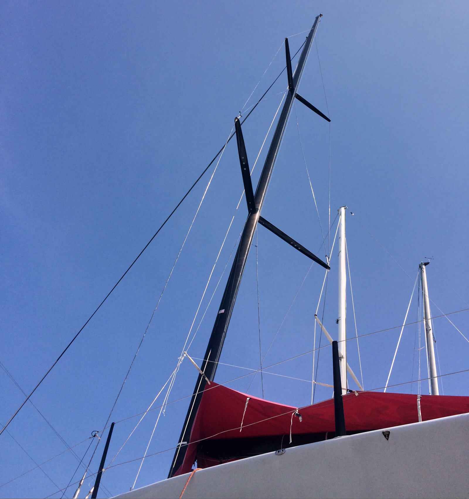 Rigging on a yacht in Phuket