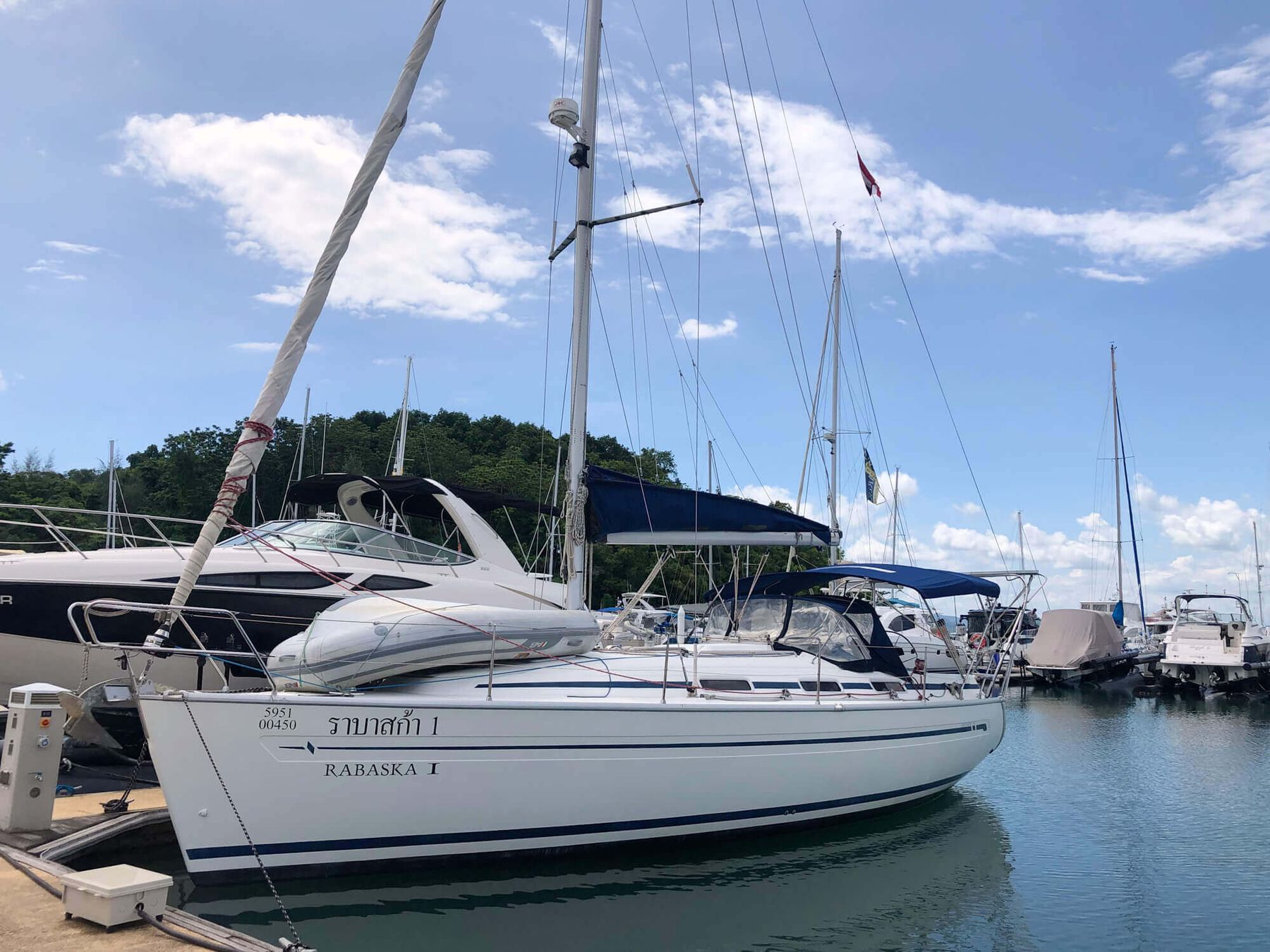 Sailing school boat Phuket