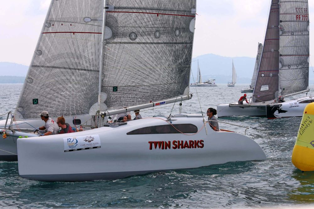 Twin Sharks Cat Racing In Phuket