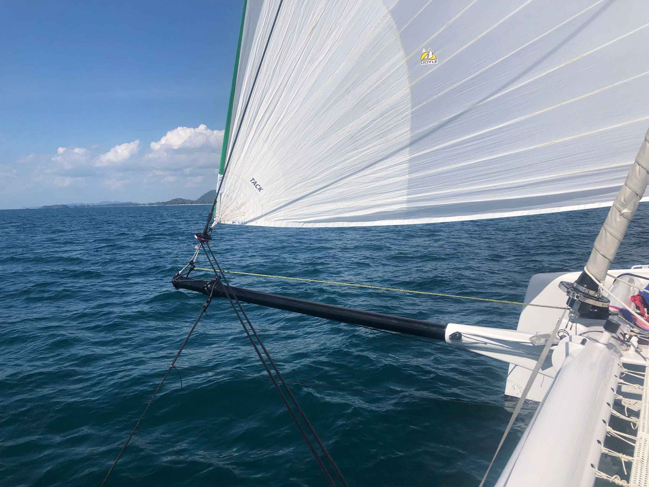 Sail storage facility in Phuket