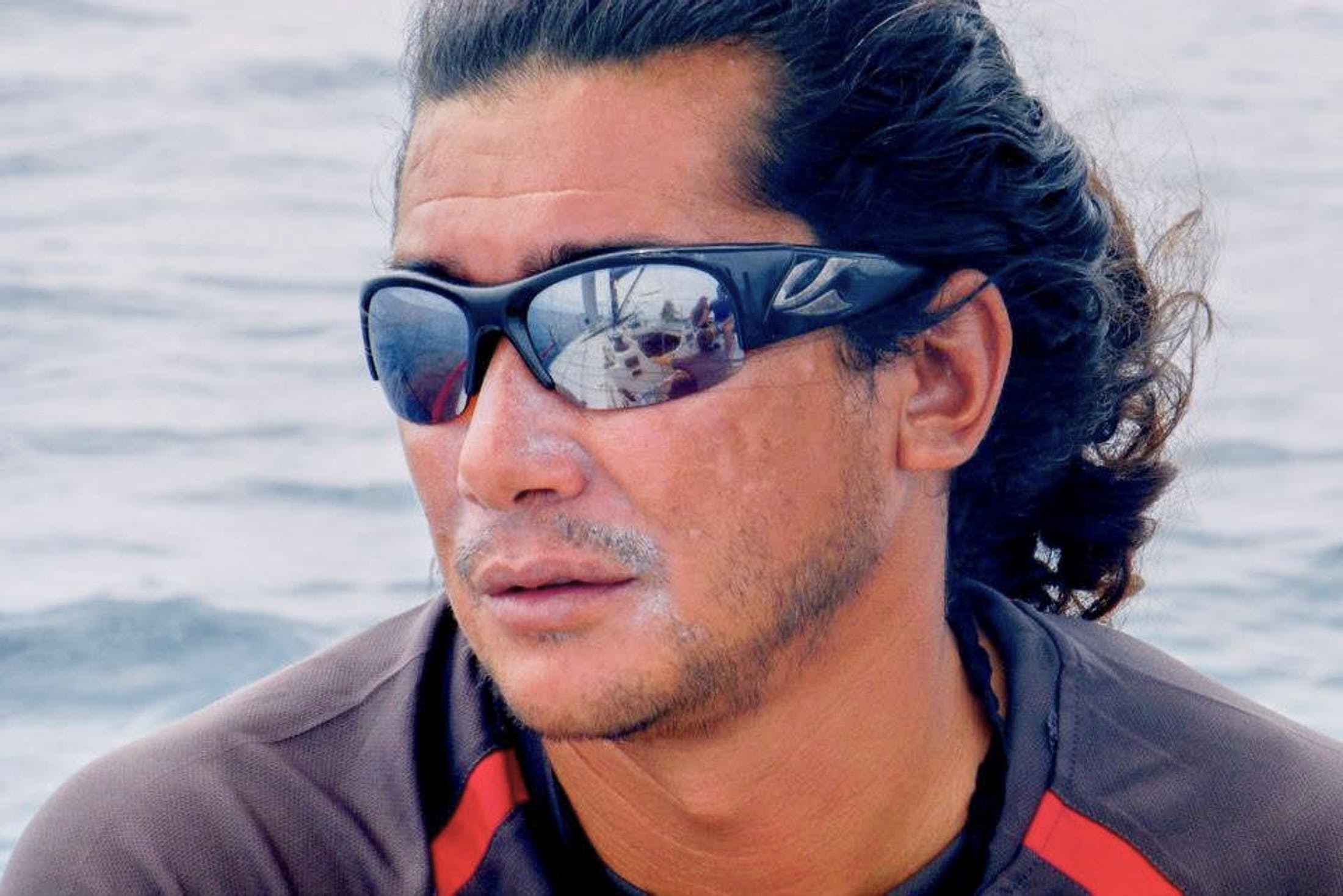 Rigging on a yacht in Phuket